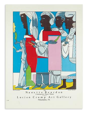 (ART.) Pair of posters featuring art by Romare Bearden.
